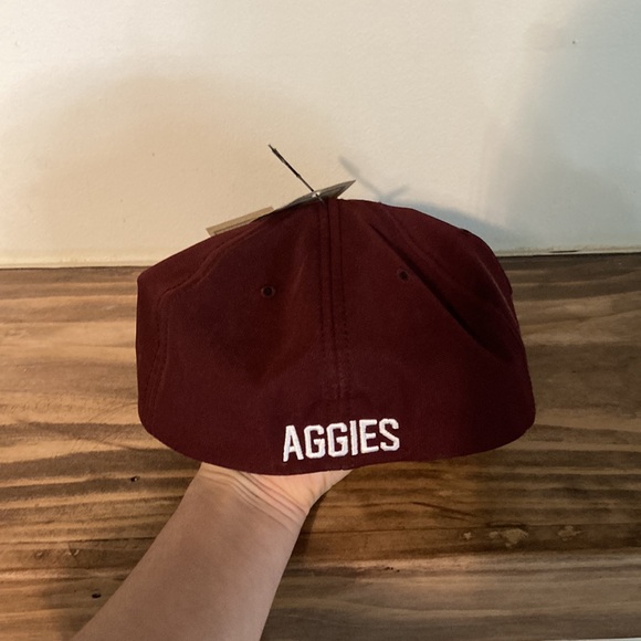 Texas A & M Fitted Stretch Fit Hat - Picture 4 of 9